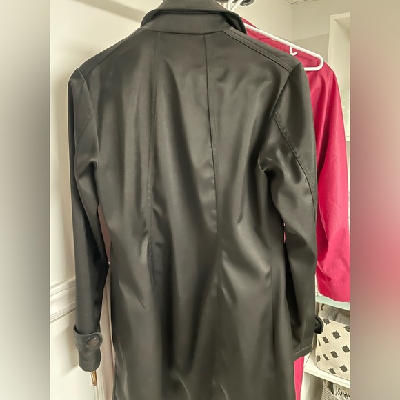 Long black ale Chateau rain coat - Picture 3 of 3